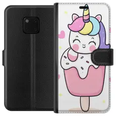 iSecrets - Pl&aring;nboksfodral till Huawei Mate 20 Pro med Glad enh&ouml;rning