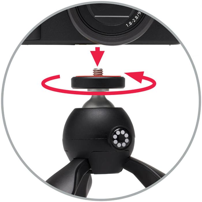 UTGATT1 - JOBY Bordsstativ HandyPod 2 - Svart