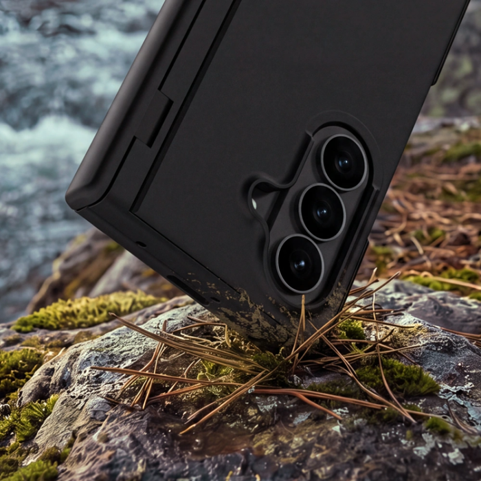 Spigen - Tech-Protect Mobilskal För Galaxy Z Fold 8 Ultra Magsafe Kevlar Aura - Svart