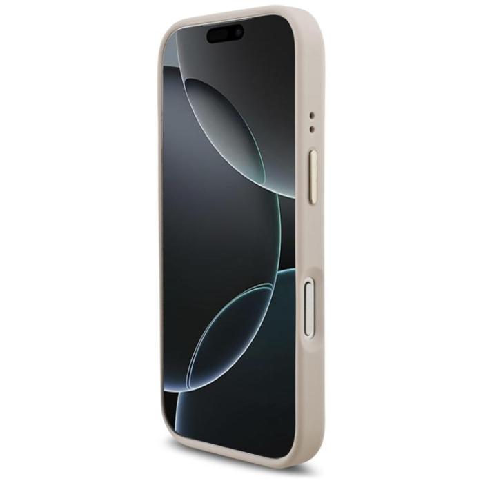 Guess - Guess iPhone 17 Pro Mobilskal Magsafe 4G Stripe - Rosa