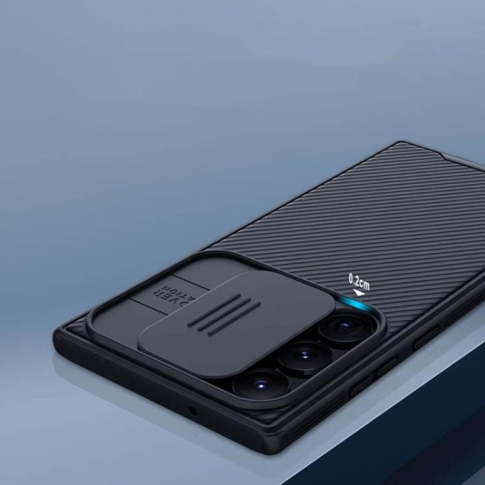Nillkin - Nillkin Galaxy S23 Ultra Skal Camshield Pro - Svart