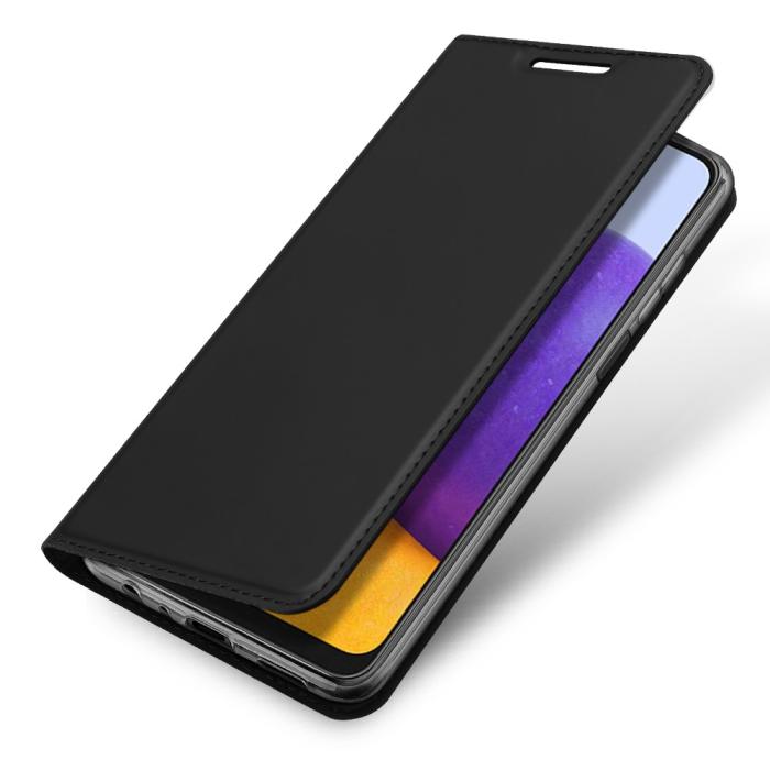 Dux Ducis - Dux Ducis Skinpro Plånboksfodral Galaxy A22 4G - Svart