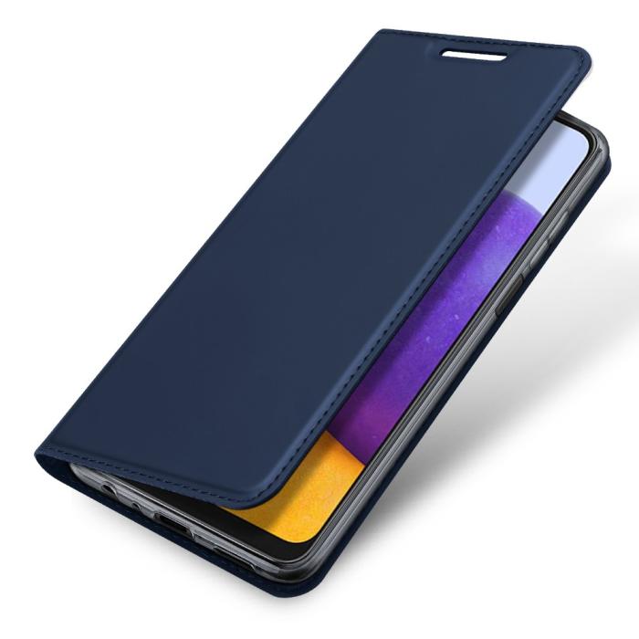Dux Ducis - Dux Ducis SkinPro Plånboksfodral Galaxy A22 4G - Blå