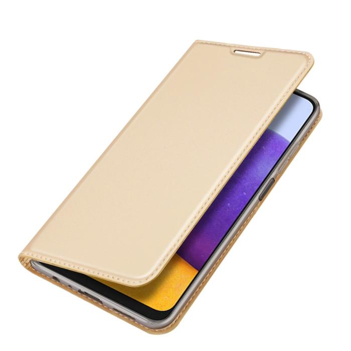 Dux Ducis - Dux Ducis Skinpro Plånboksfodral Galaxy A22 4G - Gold
