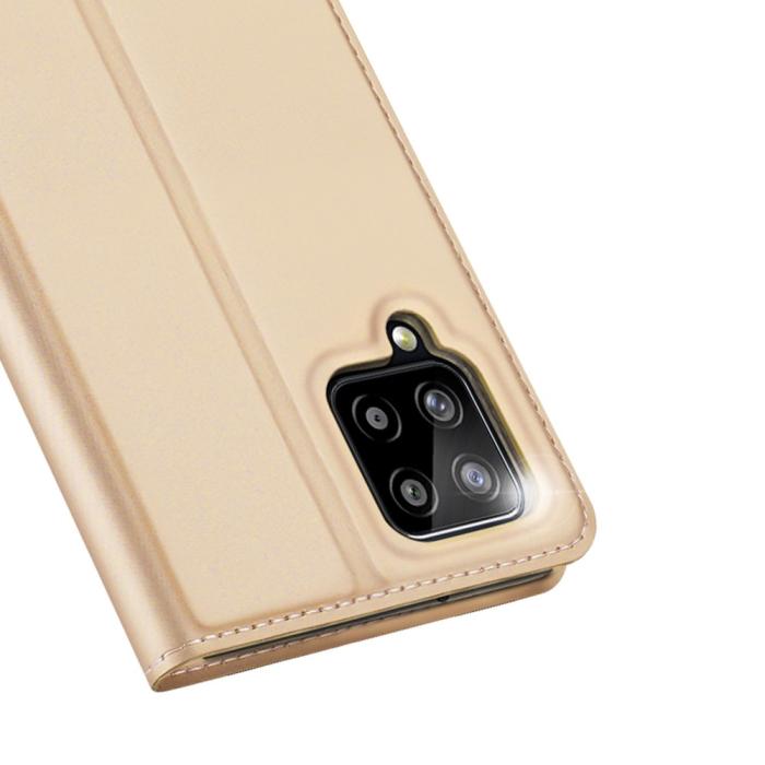 Dux Ducis - Dux Ducis Skinpro Plånboksfodral Galaxy A22 4G - Gold