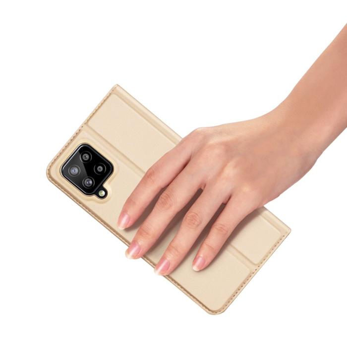 Dux Ducis - Dux Ducis Skinpro Plånboksfodral Galaxy A22 4G - Gold