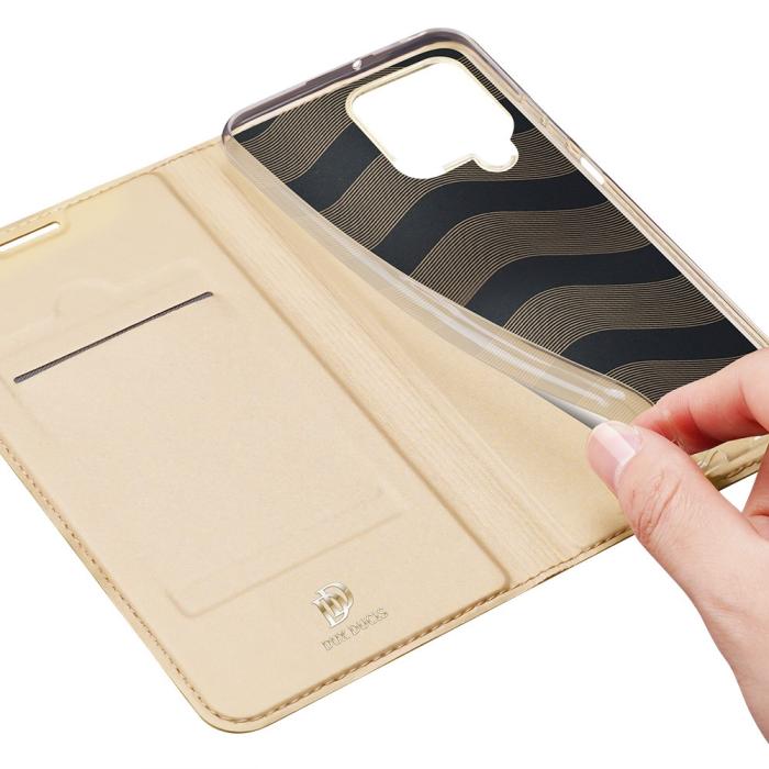 Dux Ducis - Dux Ducis Skinpro Plånboksfodral Galaxy A22 4G - Gold