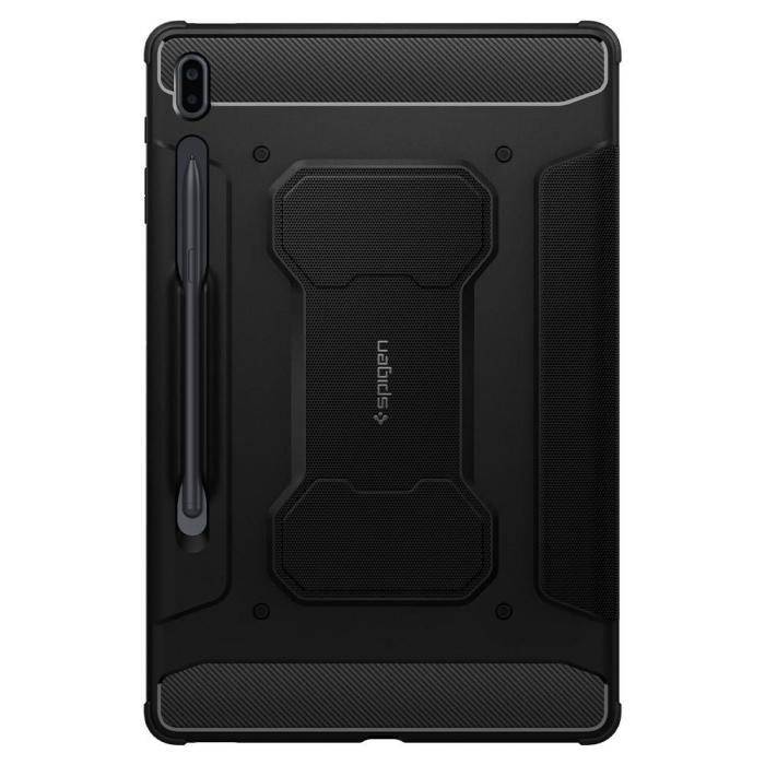 UTGATT - Spigen Fodral Rugged Armor Pro Galaxy Tab S7 Fe 5g - Svart