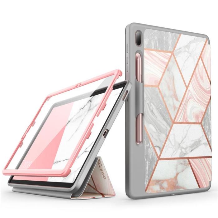 UTGATT - Supcase Cosmo Fodral Galaxy Tab S7 Fe 5g 12.4 - Marble