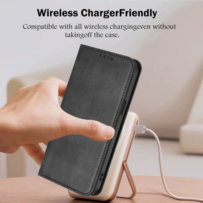 A-One Brand - OnePlus 15 5G Plånboksfodral Retro RFID Blocking Läder