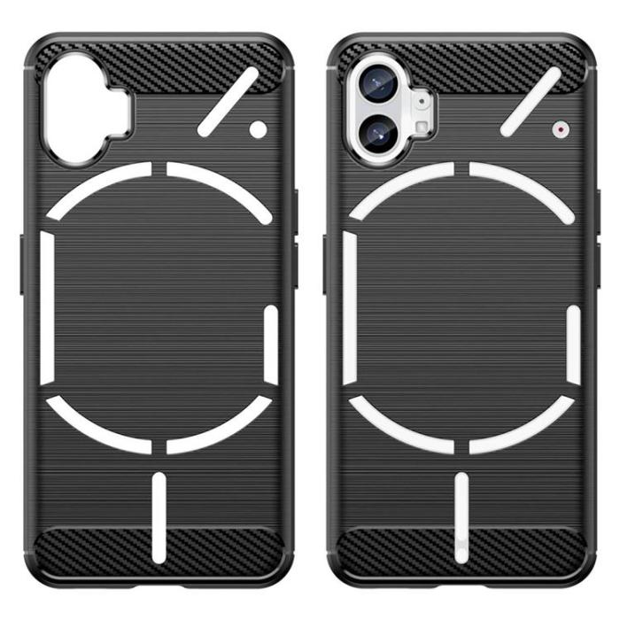 A-One Brand - Nothing Phone 1 Skal Carbon Fiber - Svart