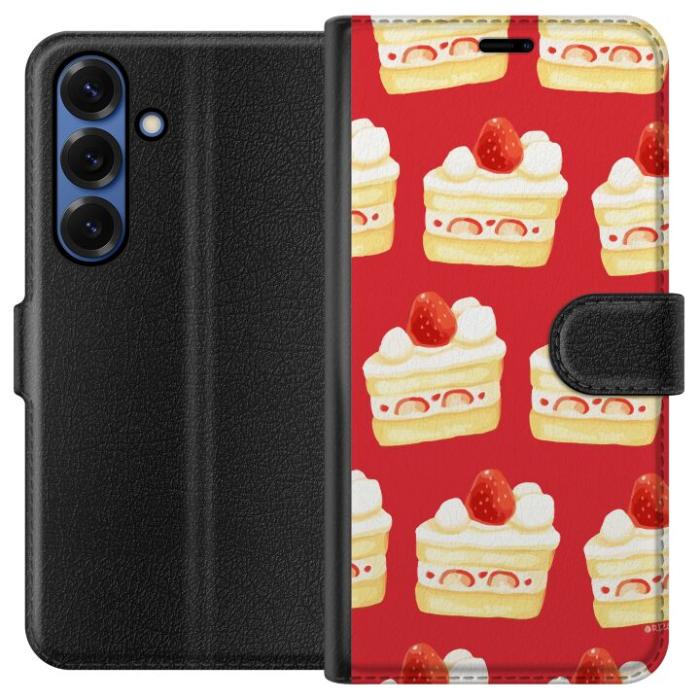 iSecrets - Plånboksfodral till Samsung Galaxy S25+ med Tårta