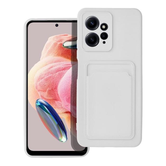 OEM - Xiaomi Redmi Note 12 4G Korthållare Mobilskal - Vit