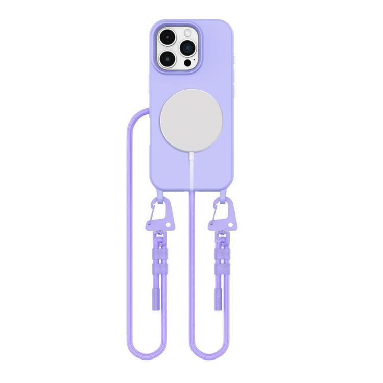 Tech-Protect iPhone 16 Pro Max Mobilhalsband Skal Magsafe - Lila | 2353 | AlltMobil
