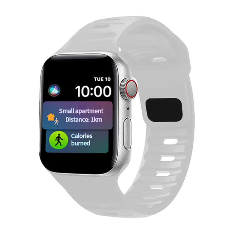 Apple Watch 7/8/Ultra (42/44/45/49mm) Armband Iconic - Vit | 5123 | AlltMobil