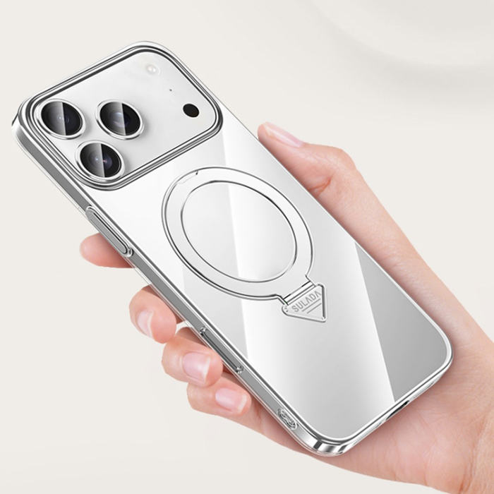 SULADA - SULADA iPhone 17 Pro Max Mobilskal MagSafe Electroplated Nature
