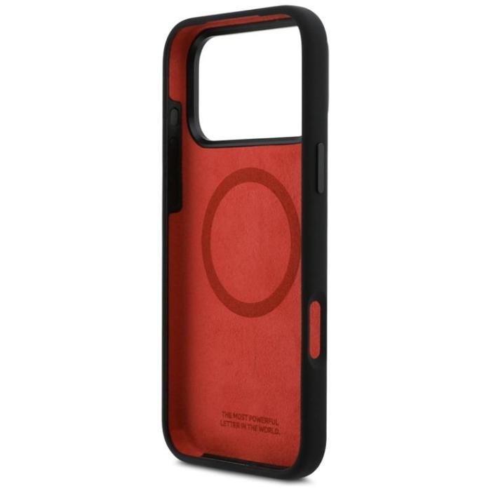 BMW - BMW iPhone 17 Pro Max Mobilskal MagSafe Silikon Horizontal Line
