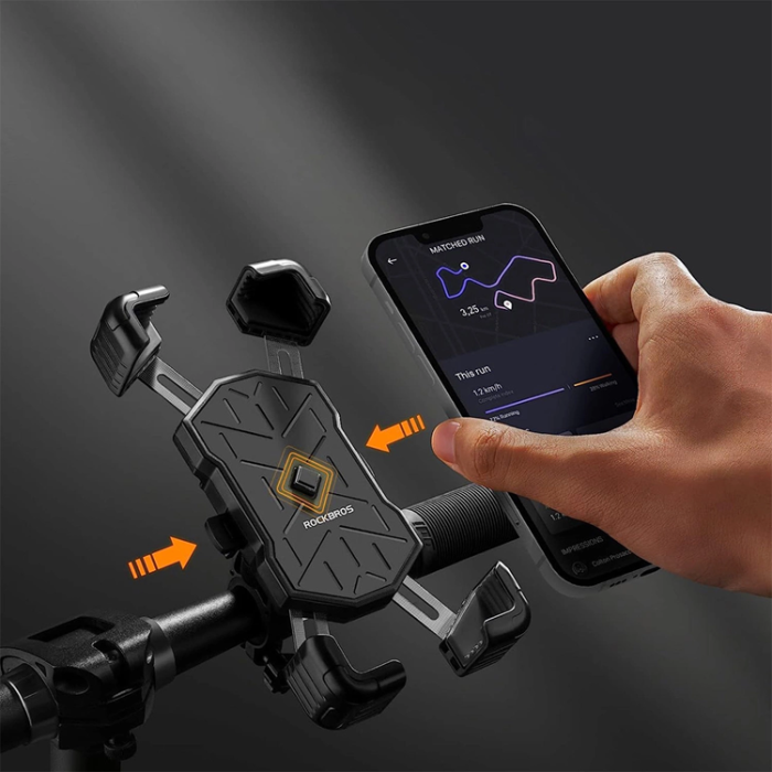 Rockbros - Rockbros Cykelhållare för Styre - Svart