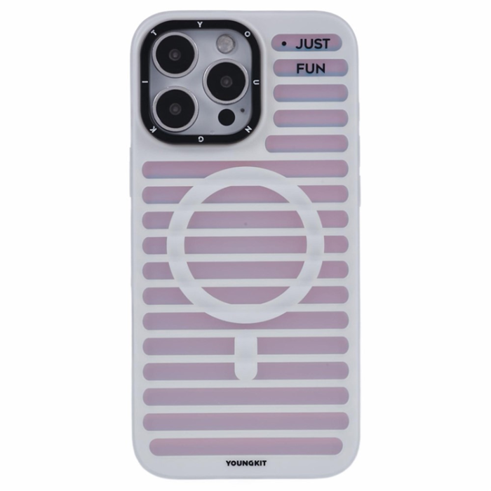 YOUNGKIT - Youngkit iPhone 16 Pro Max Mobilskal Magafe Colorful Matte TPU