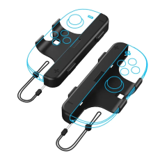 JYS - [2-Pack] JYS Nintendo Switch 2 Joy-Con Grip Handtag - Svart