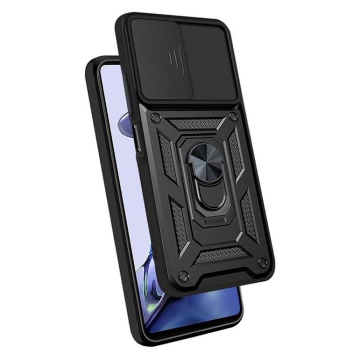 A-One Brand - CamShield Ring Holder Skal Xiaomi 11T / 11T Pro - Svart