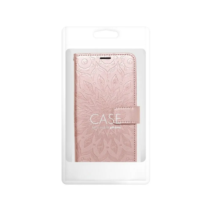 A-One Brand - Plånboksfodral För Galaxy S26 Mezzo - Mandala Guld Rosa