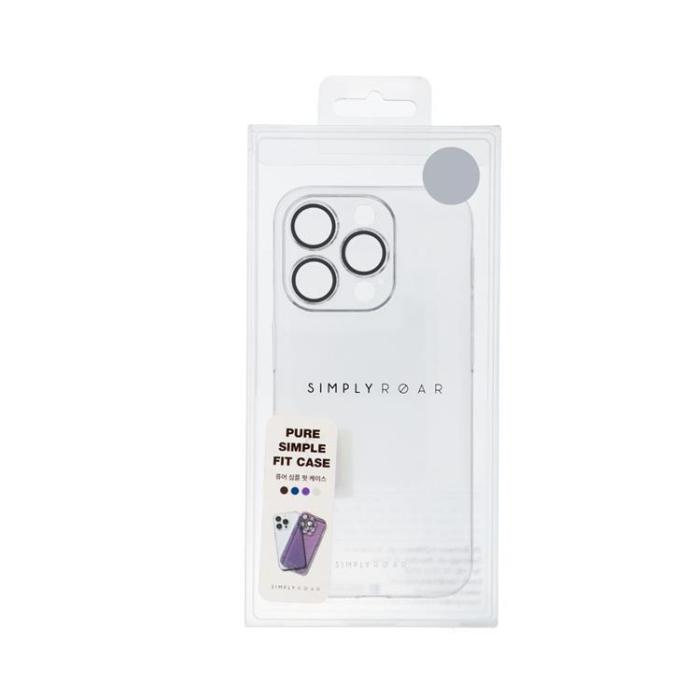 Roar - Roar iPhone 14 Plus Mobilskal Pure Simple Fit - Transparent