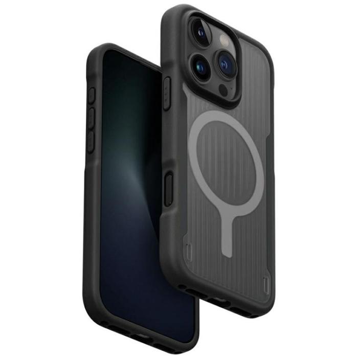 UNIQ - UNIQ iPhone 16 Pro Max Mobilskal MagSafe Combat Active - Svart