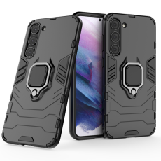 OEM - Galaxy S23 Plus Mobilskal Ring Armor Magnetic Hållare - Svart