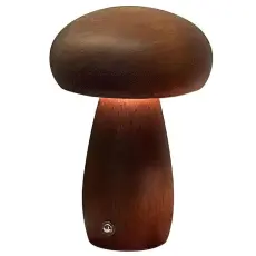 OEM - Bordslampa Vid Sängen Mushroom Art Deco MTWTHN - Brun