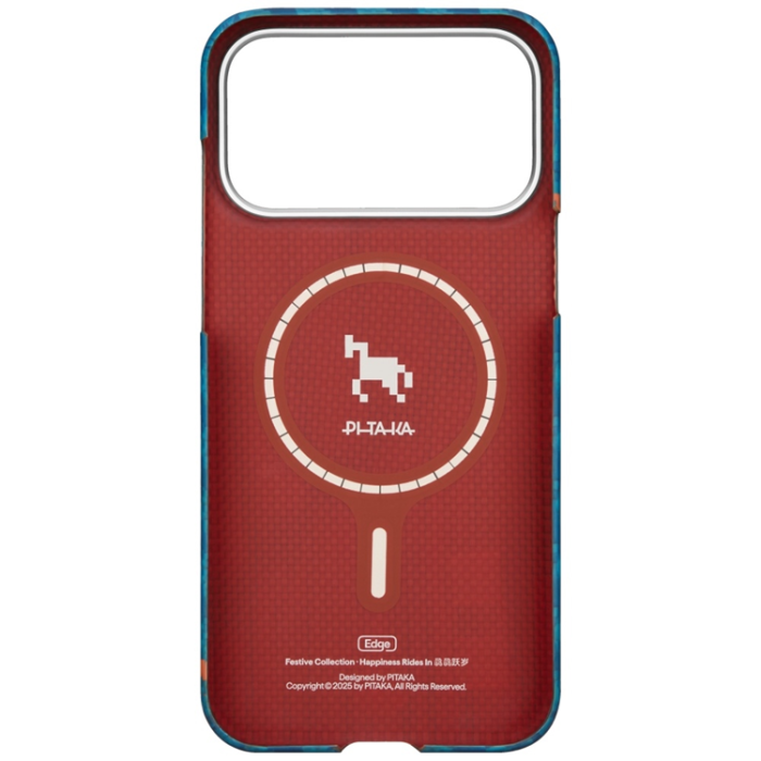 PITAKA - PITAKA Mobilskal För iPhone 17 Pro Max MagSafe Happiness Rides Edge