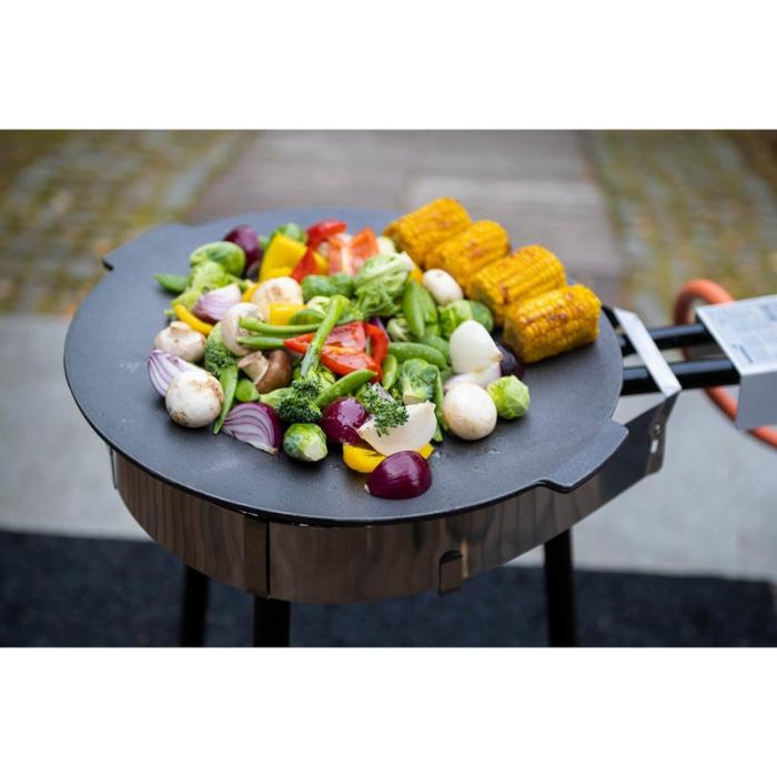 Mustang - MUSTANG Stekpanna Cast Iron Med Fötter 45cm
