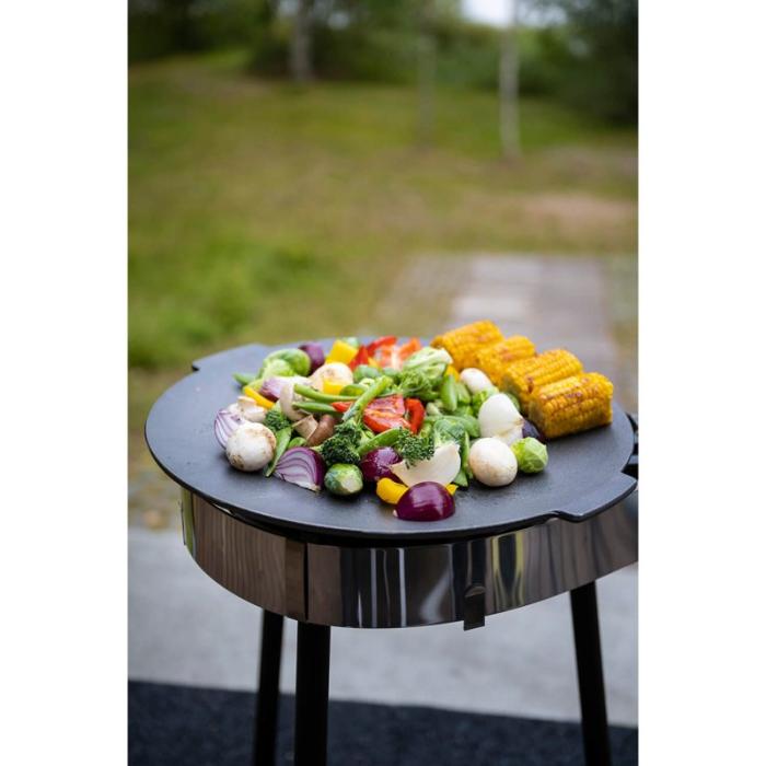 Mustang - MUSTANG Stekpanna Cast Iron Med Fötter 45cm