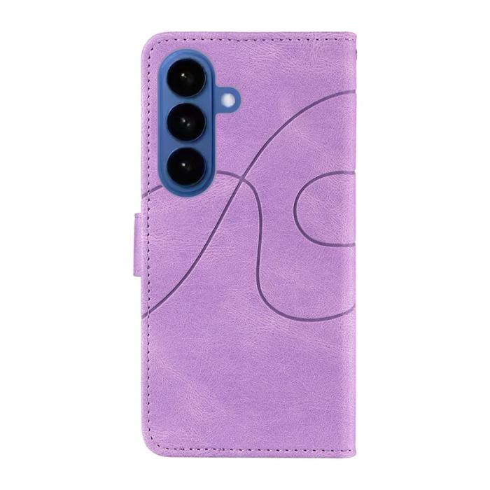 OEM - Plånboksfodral för Samsung Galaxy S26 Plus Konstläder Ställ - Ljuslila