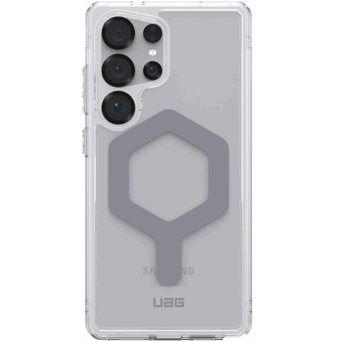 UAG - UAG Galaxy S25 Ultra Mobilskal Magsafe Plyo Pro - Grå/Clear