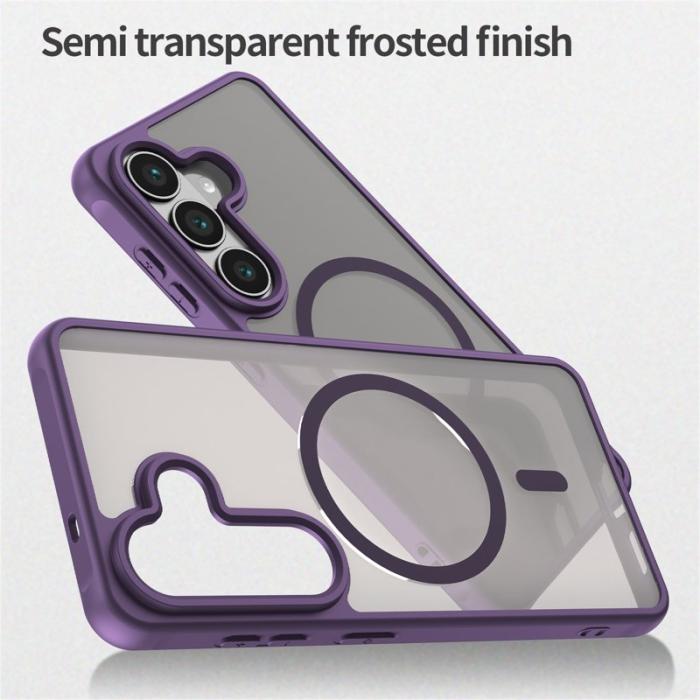 OEM - Mobilskal för Samsung Galaxy S26 Magnetiskt PC + TPU - Lila