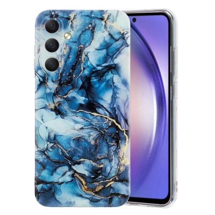 OEM - Mobilskal för Samsung Galaxy S26 Plus Marmortryck TPU - Grå