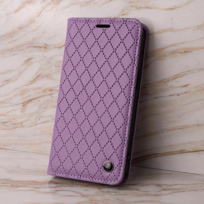 OEM - iPhone 16 Plånboksfodral Smart Caro - Lila