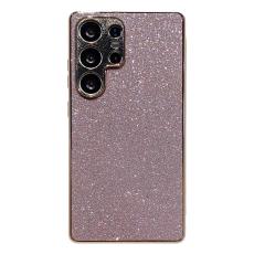 OEM - Mobilskal f&ouml;r Samsung Galaxy S26 Ultra Glitter Anti Drop PC + TPU - Rosa