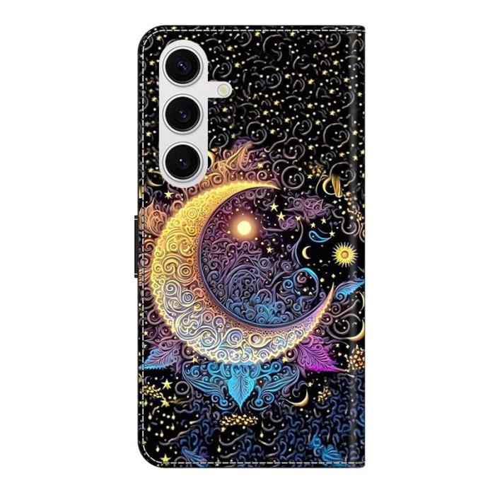 OEM - Samsung Galaxy S26 Plus Plånboksfodral Ställning Konstläder - Bright Moon
