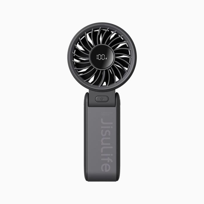 Jisulife - Jisulife Bärbar USB Handfläkt 3600 mAh Fan Life7 - Svart