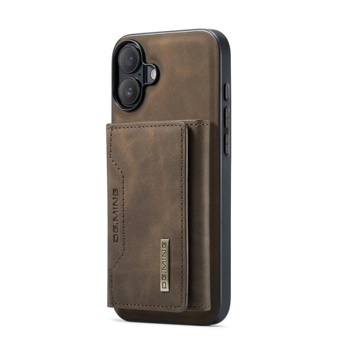 DG.MING - DG.MING M2 Series Mobilskal till iPhone 17 PU + PC + TPU - Brun
