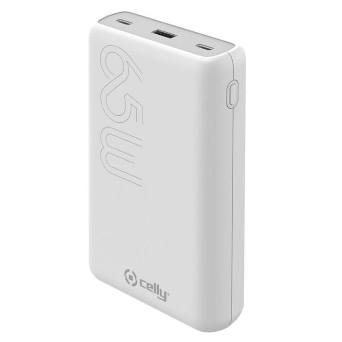 Celly - Celly PowerBank PD 65W 20.000 mAh PBPD65W20000 - Vit