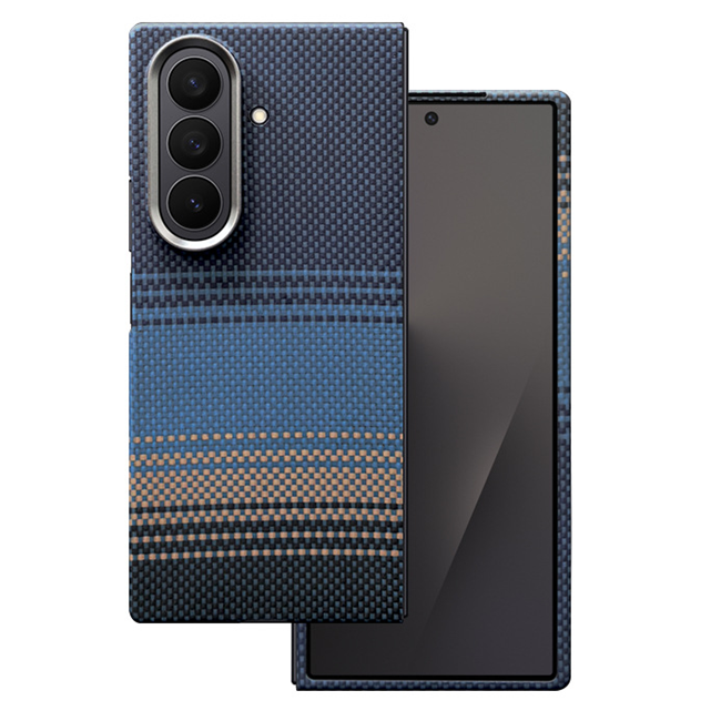 Galaxy Z Fold 7 Mobilskal MagSafe Kevlar - Moonlit Blå | 2353 | AlltMobil