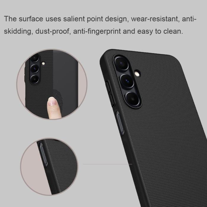 Nillkin - NILLKIN Frosted Shield Mobilskal för Samsung Galaxy A16 5G - Svart