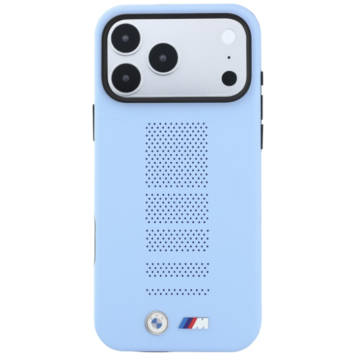 BMW - BMW Mobilskal För iPhone 18 Pro/17 Pro Magsafe M Blue Perfo - Blå