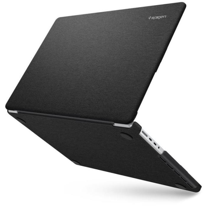 UTGATT - Spigen MacBook Pro 16 (2021/2022) Skal Urban Fit - Svart