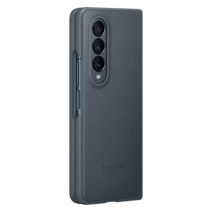 UTGATT1 - Samsung Galaxy Z Fold 4 Skal Läder - Grå