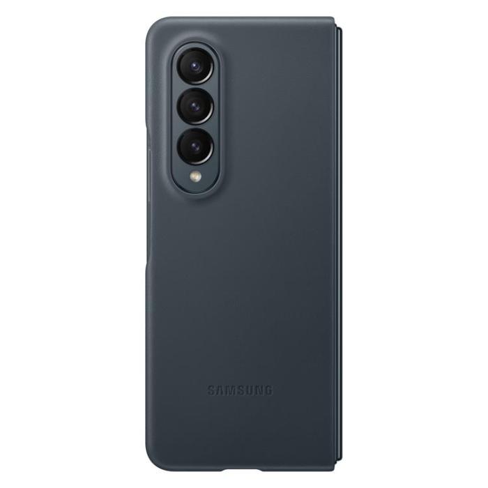 UTGATT1 - Samsung Galaxy Z Fold 4 Skal Läder - Grå