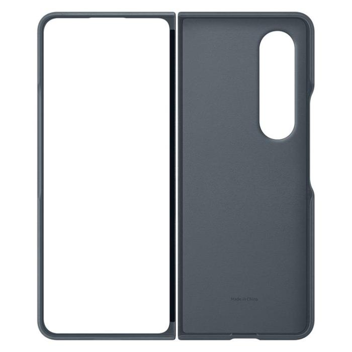 UTGATT1 - Samsung Galaxy Z Fold 4 Skal Läder - Grå